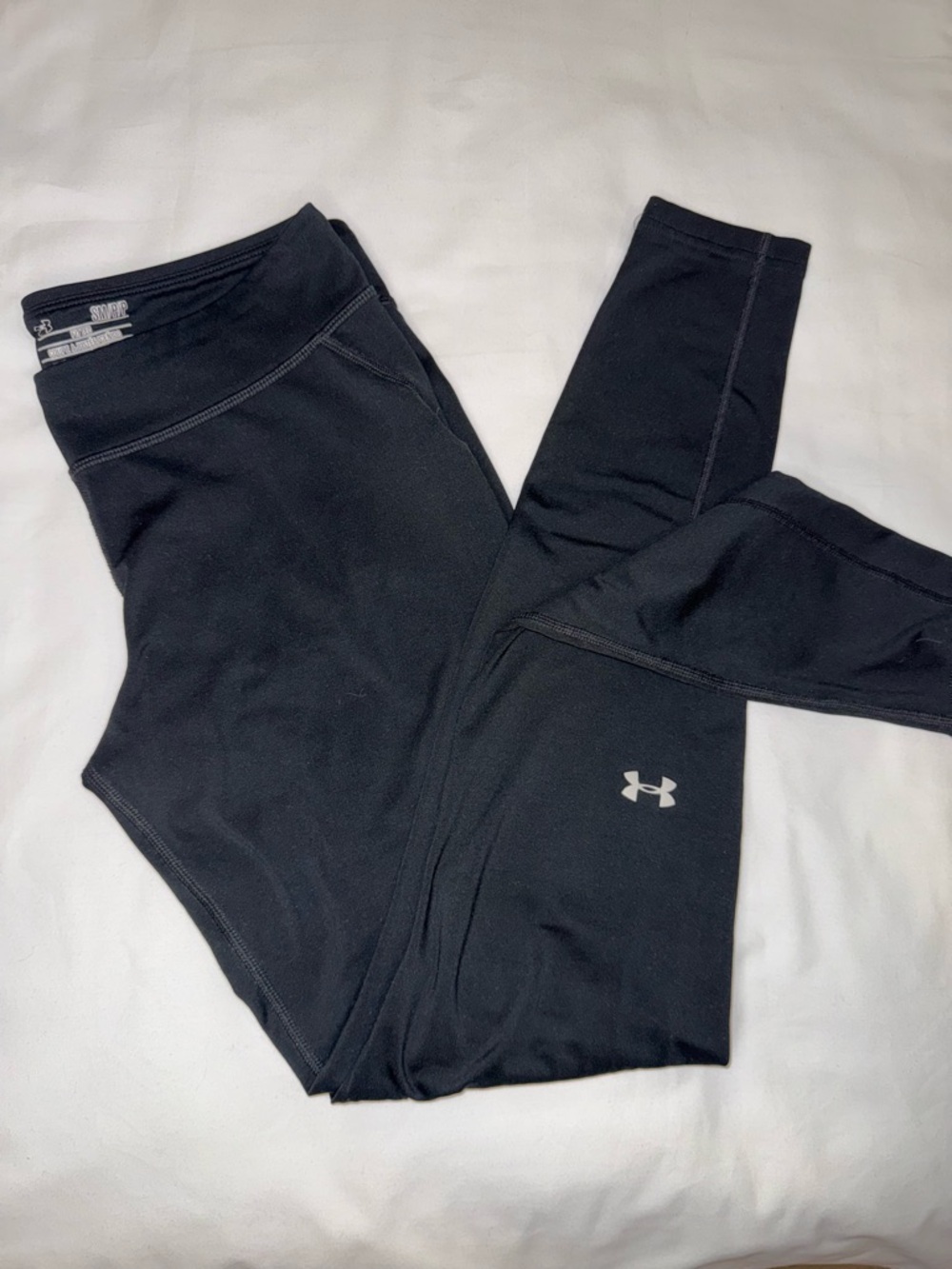 Under Armour Black Athletic ColdGear Leggings Size M